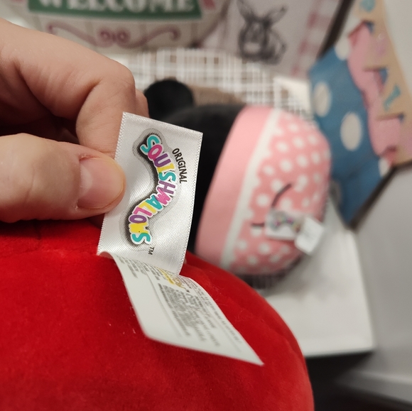 ❤️NWT Disney Mickey & Minnie Mini (2021) 7" inch Squishmallow Pair, Super Cute! - Picture 4 of 15